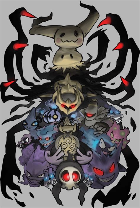 Ghost type Pokémon .